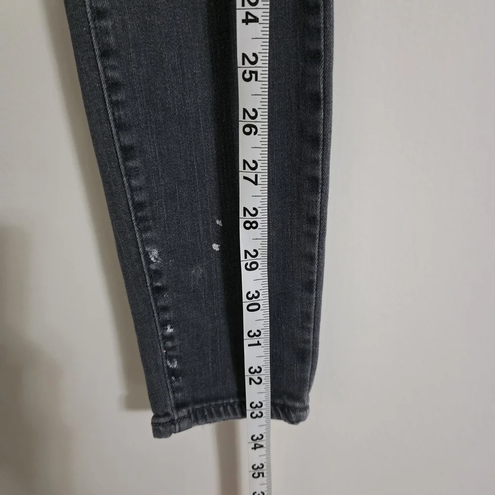 PAIGE Women's Skinny Distressed Gray Jeans - Picture 8 of 8